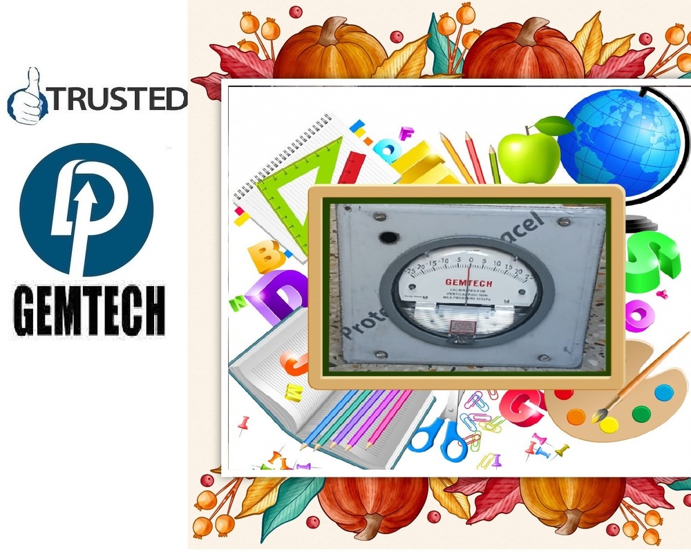 Suppliers Gemtech Differential Pressure Gauges Dehradun Uttarakhand - Accuracy: - A 2% Of Full Span At 70 (21 (A 3% On -0