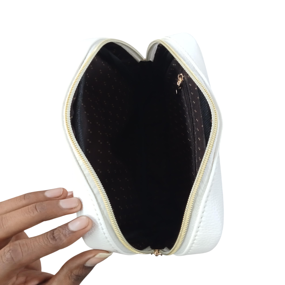 Rexine Pouch Bag - Design: Plain