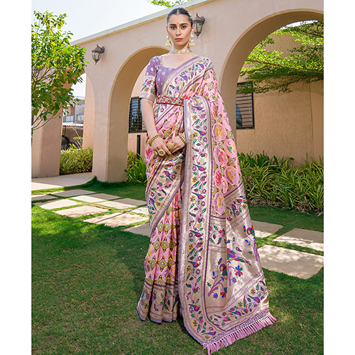 Paithani Thread Weave Saree