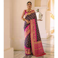 Banarasi Bandhani Saree - Color: Different Available