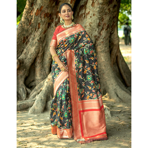 Banarasi Silk Zari Weaved Saree