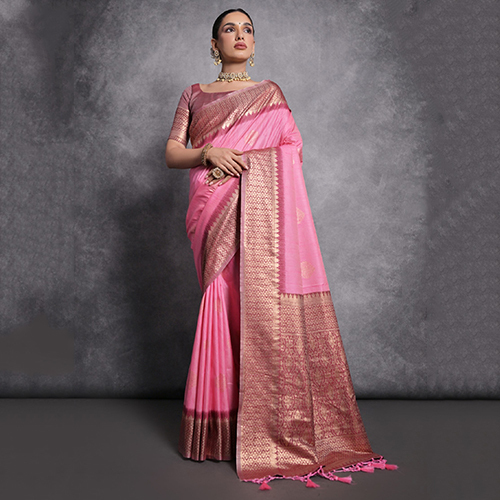 Banarasi Zari Weaved Saree