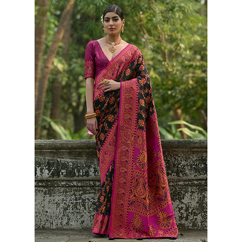 Pashmina Silk Saree