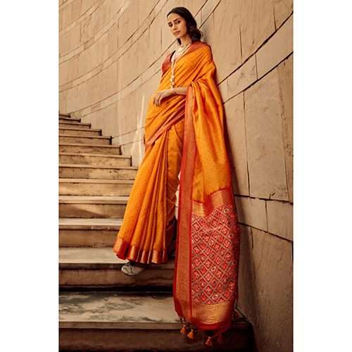 Raw Silk Patola Saree
