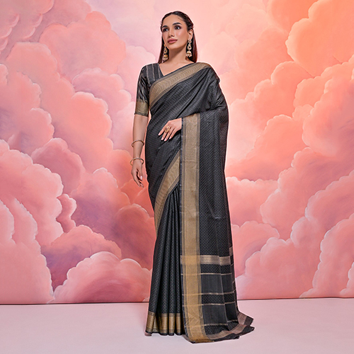 Raw Silk Weaved Saree