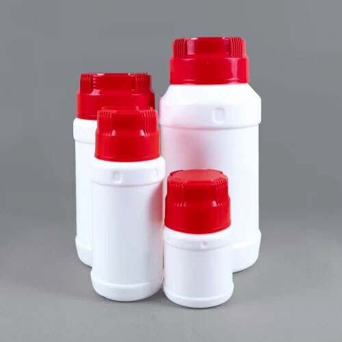शील्ड आकार पाउडर HDPE बोतल