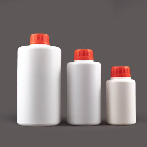 गोल आकार की अल्ट्रा HDPE लॉक बोतल