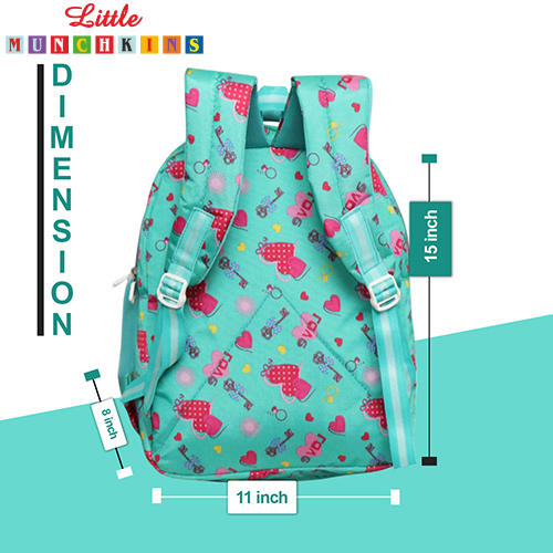 Sea Green Backpack - Color: Multicolor