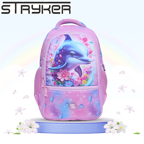 Dolphin Pink Backpack - Color: Multicolor