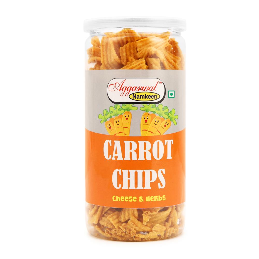 Carrot Cheese / Herbs Chips