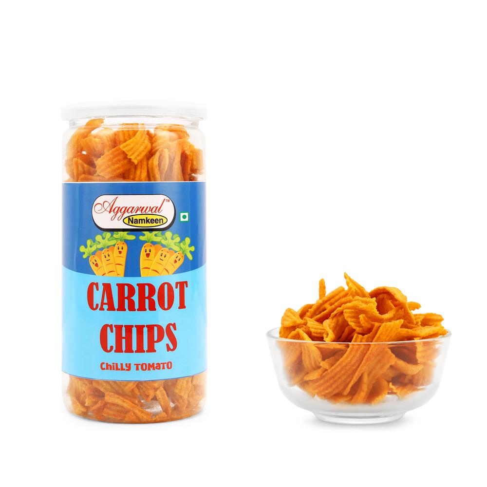 Carrot Chilly Tomato Chips - Feature: No Artificial Colors Or Flavors