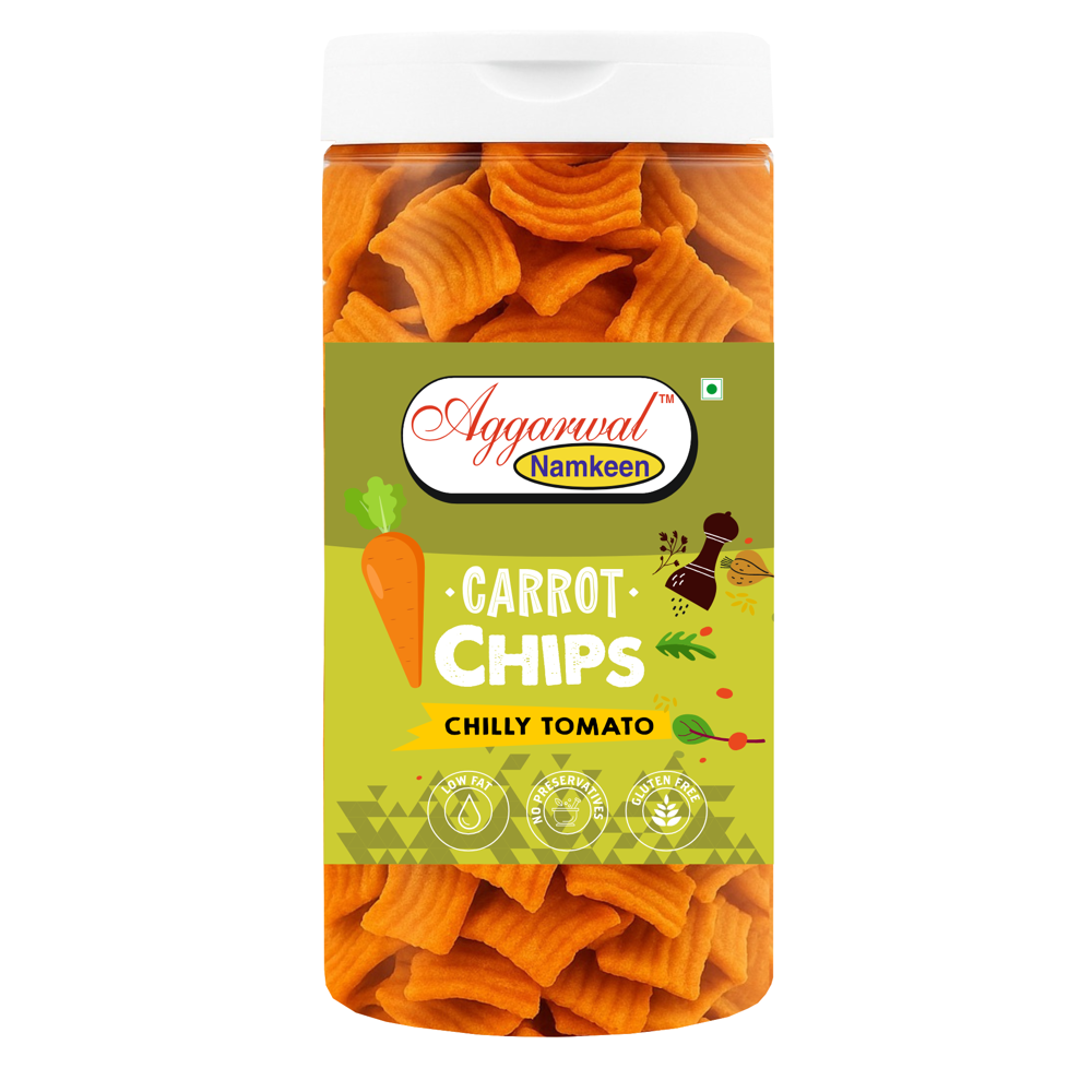 Carrot Chilly Tomato Chips - Feature: No Artificial Colors Or Flavors