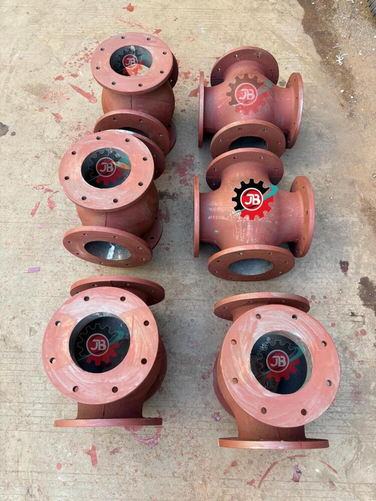 Casting Boiler Fuel Cross - Color: Red Oxide