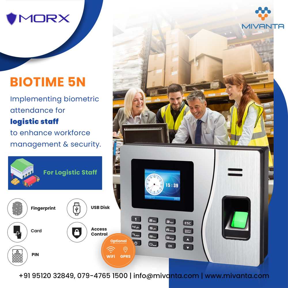 MORX BioTime 5N Time Attendance And Access Control