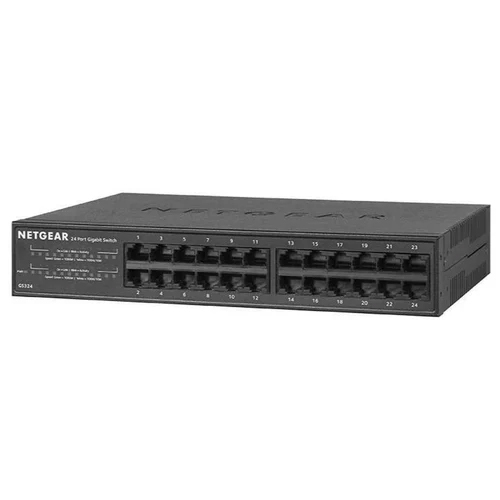 Netgear Gs324V1 24 Port Network Switch - Dimension (L*W*H): 2 X 15  ( H X L ) Inch (In)