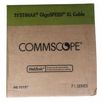 Commscope Systimax Giga Speed Xl Cable - Armored Material: Copper