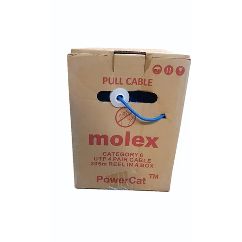 305M Molex Cat 6 Cable - Armored Material: Copper