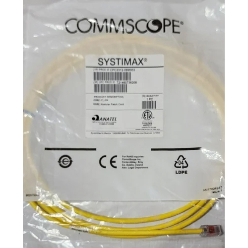 Commscope Netconnet 2M Cat 6 Patch Cord - Armored Material: Copper