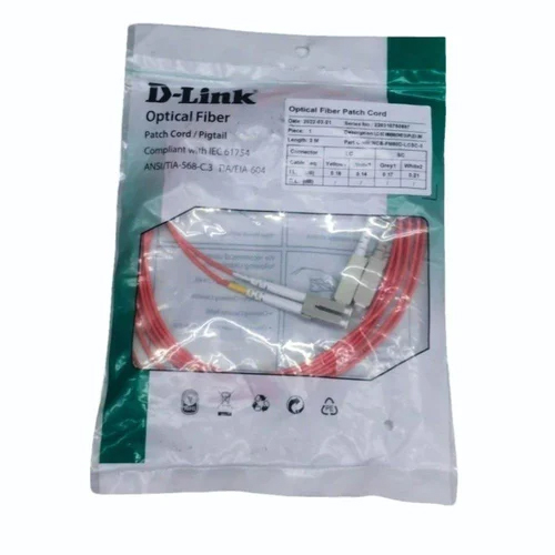 D Link Frp Patch Cord Lc Multimode - Armored Material: Pvc