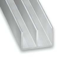 DOUBLE GLASS CHANNEL