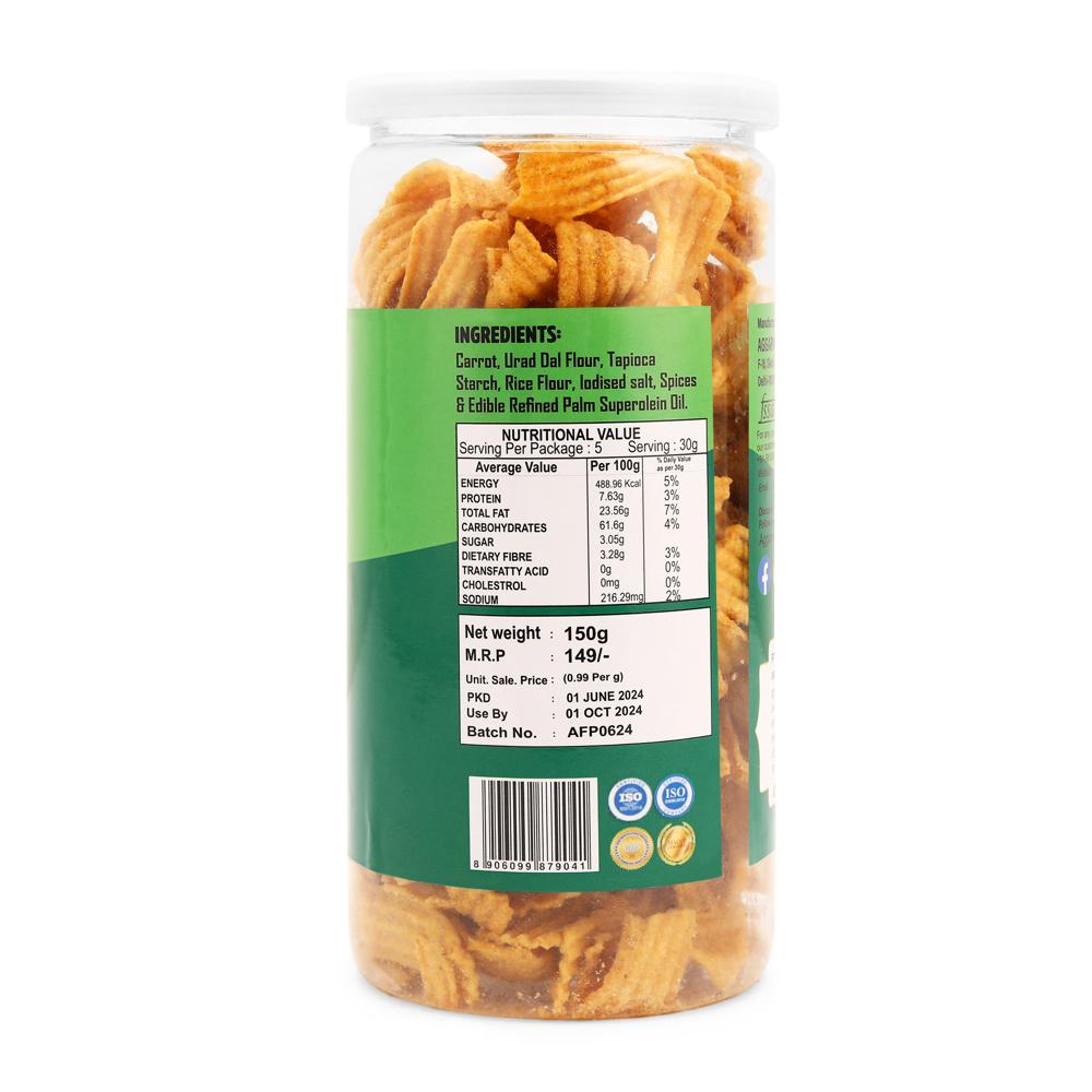Carrot Bhel Chaska Chips - Feature: No Artificial Colors Or Flavors