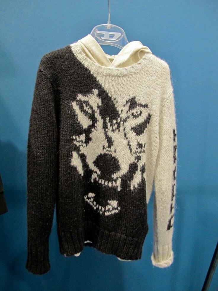 High Speed Fully Fashion Intarsia Flat Knitting Machine - Color: Grey