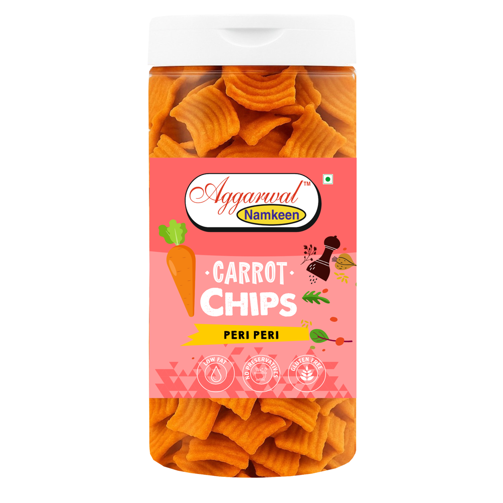 Carrot Peri Peri Chips - Feature: No Artificial Colors Or Flavors