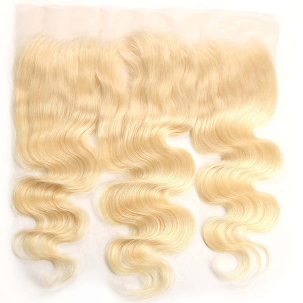 613 blonde human hair closure 13x4 lace closure ear to ear ombre hair frontal closure