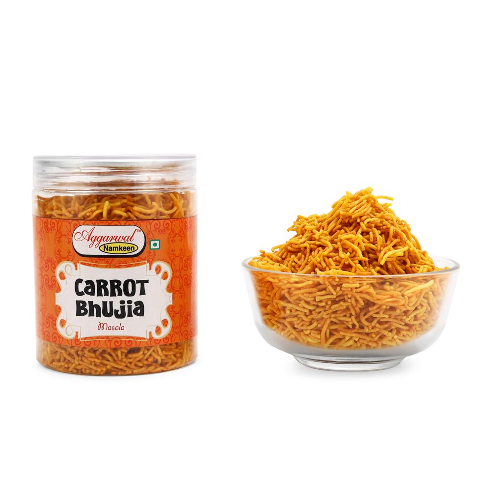 Carrot Masala  Bhujiya