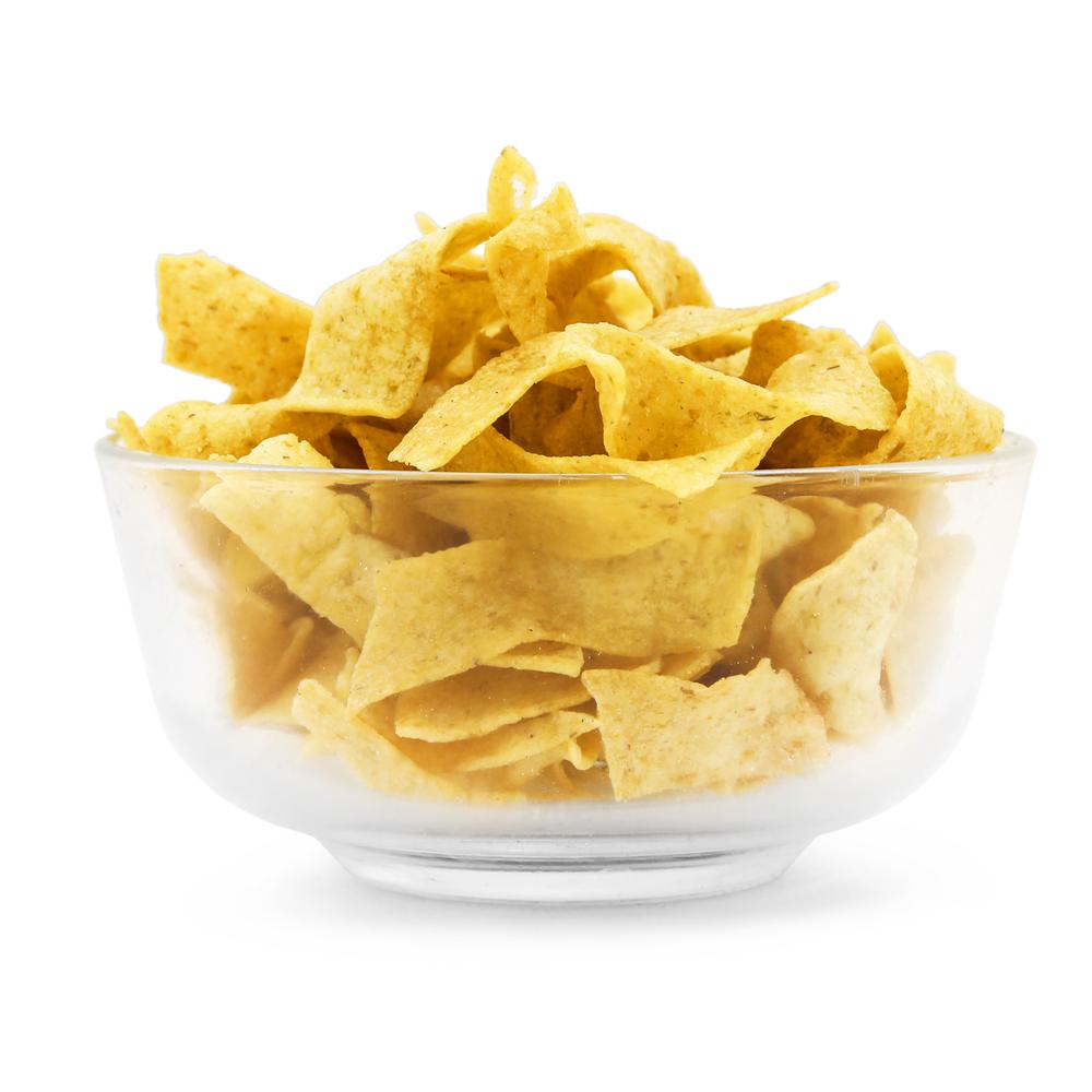 Green peas Salted chips