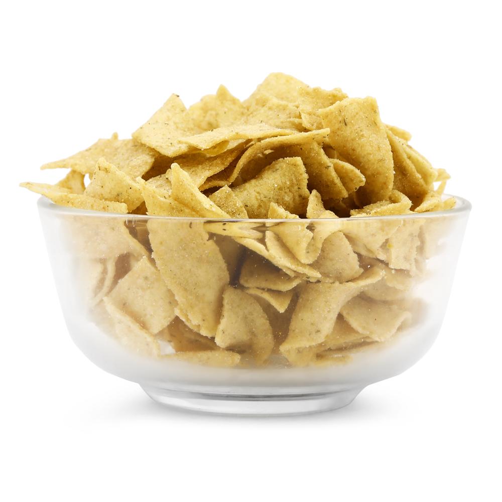 Green peas Cream / Onion chips