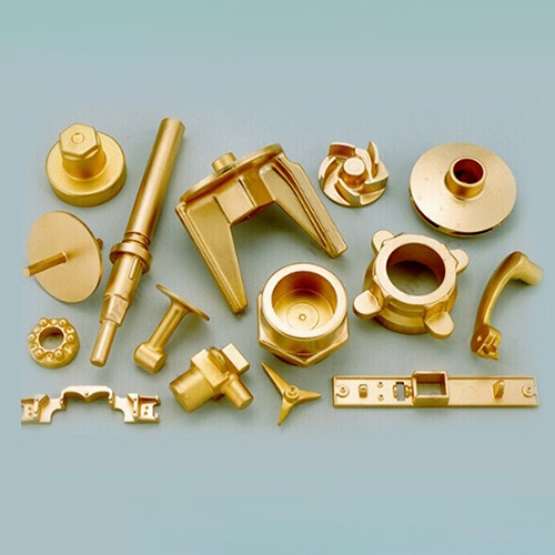 Brass Forging Components - Color: Golden