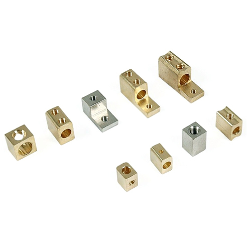 Brass Hrc Fuse Parts - Color: Golden