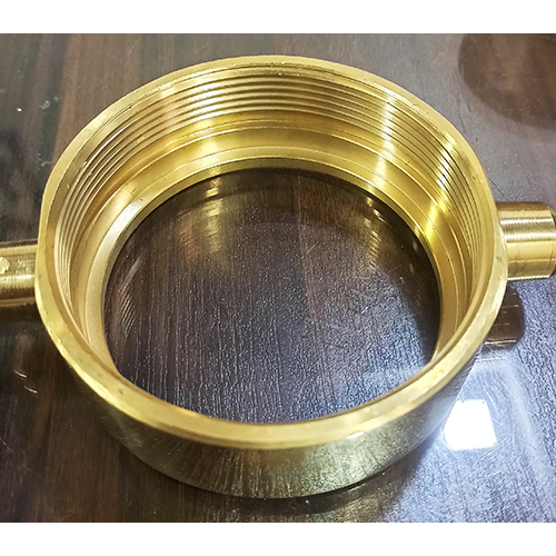 Brass Nut - Round Shape, Brass Material, Golden Color | Powder Coating, Tempering Heat Treatment, Polished Surface Finishing