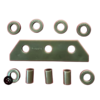 Rail Turnouts Insulation Material - Color: White