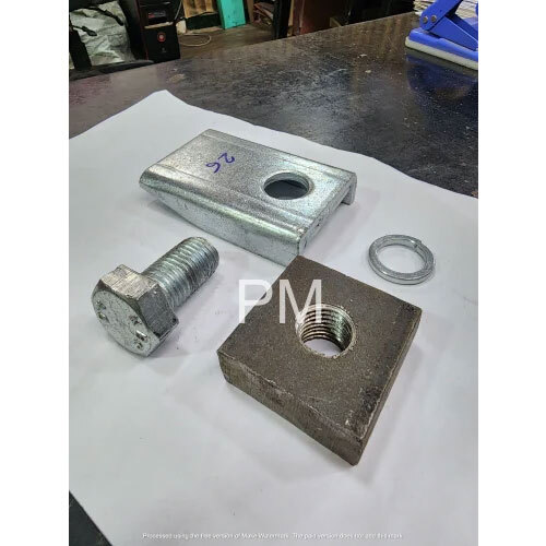 120Lbs Single Bolted Rail Clamp