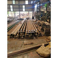 Steel Rail Pole - Color: Red Oxide