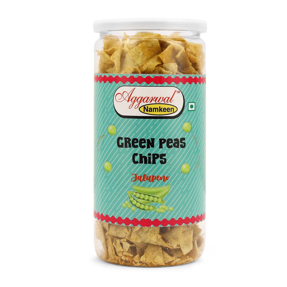 Green peas Jalapeno chips