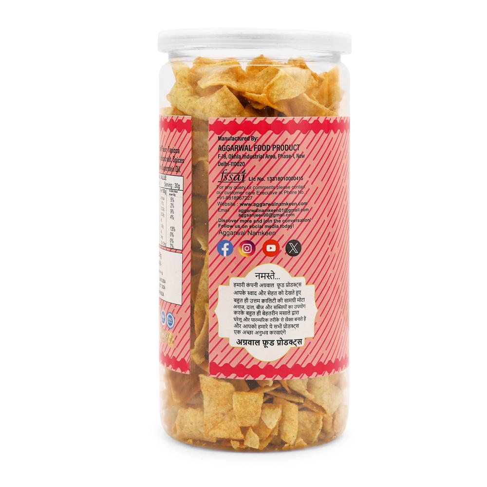 Green peas Peri Peri  chips