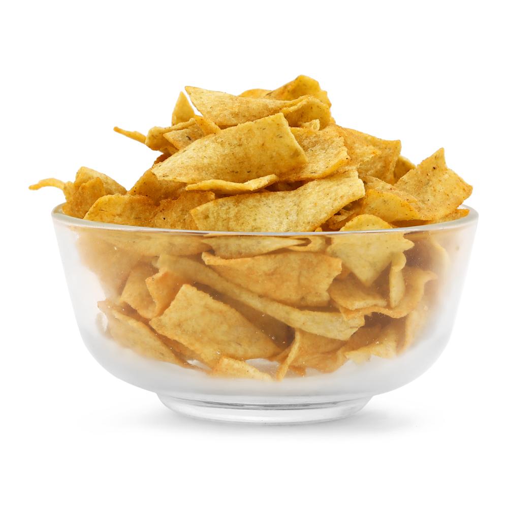 Green peas Peri Peri  chips