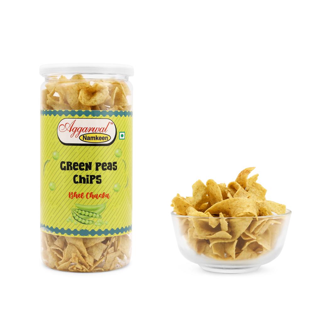 Green Peas Bhel Chaska Chips - Feature: No Artificial Colors Or Flavors