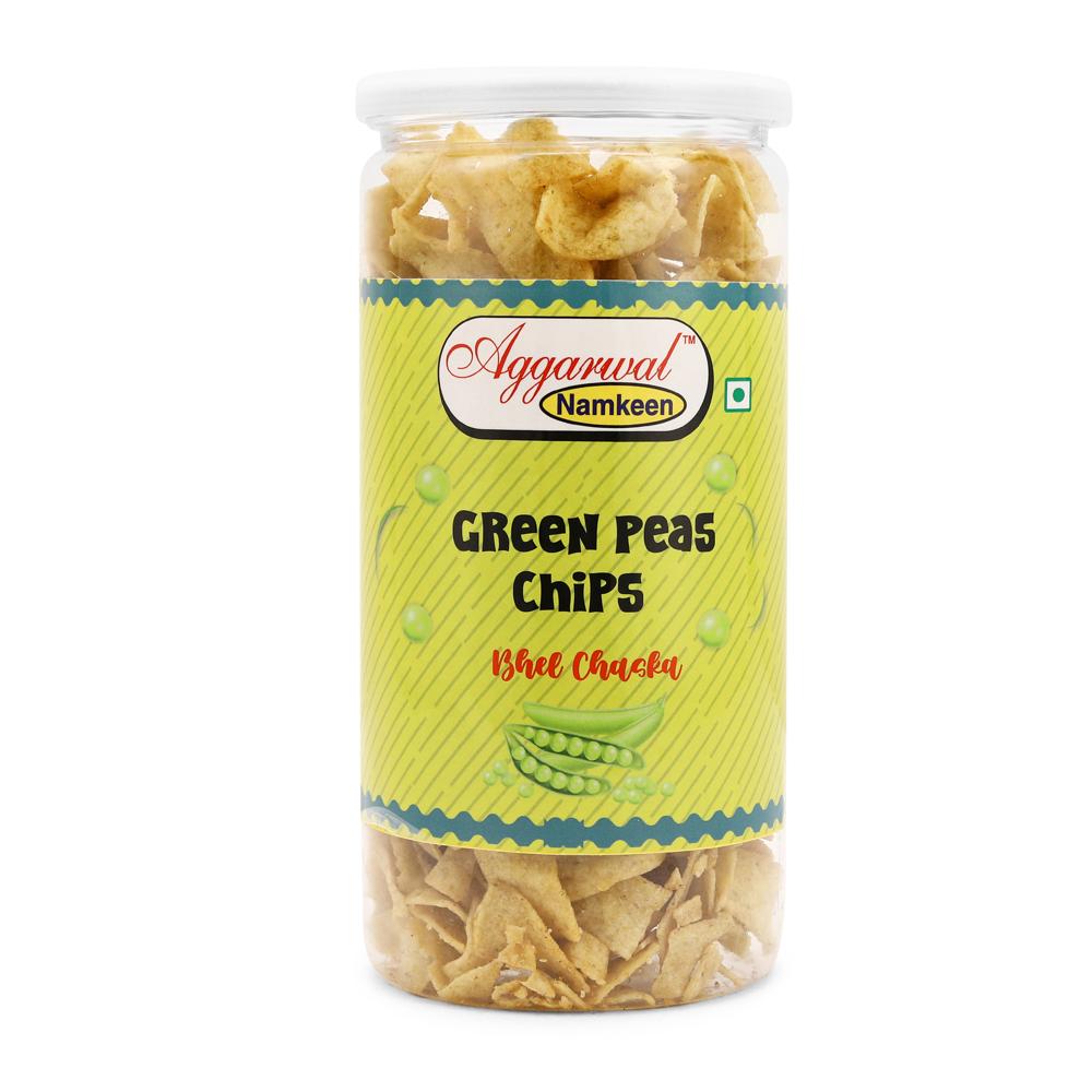 Green peas Bhel Chaska chips