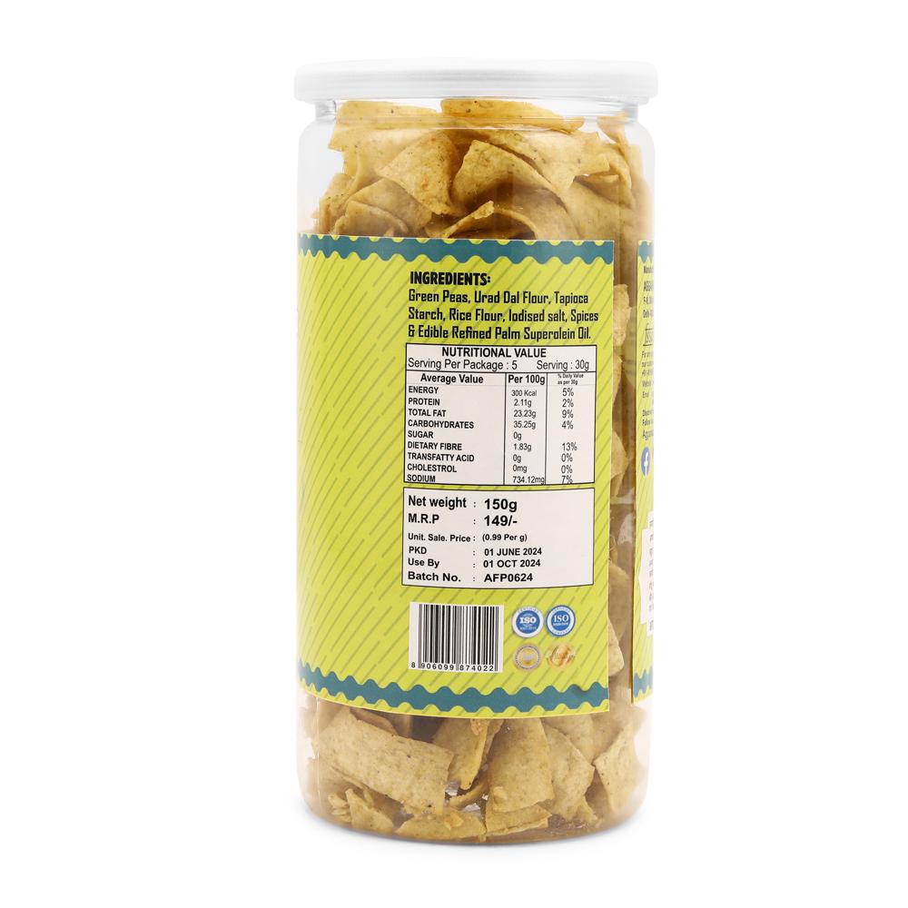 Green peas Bhel Chaska chips