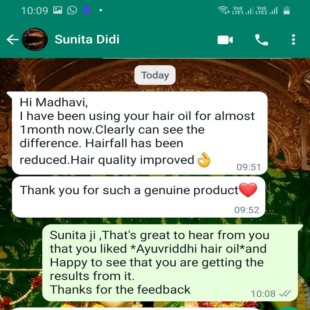 50ml Ayuvriddhi Herbal Hair Oil