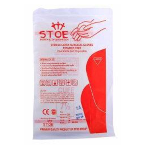 Stoe Surgical Gloves Powder Free Sterile