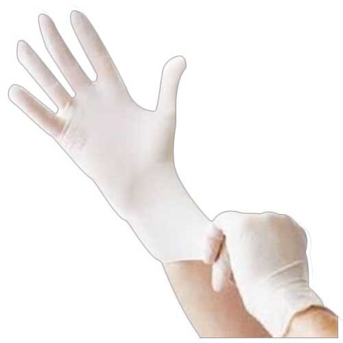 01_9 Inch Latex Examination Gloves