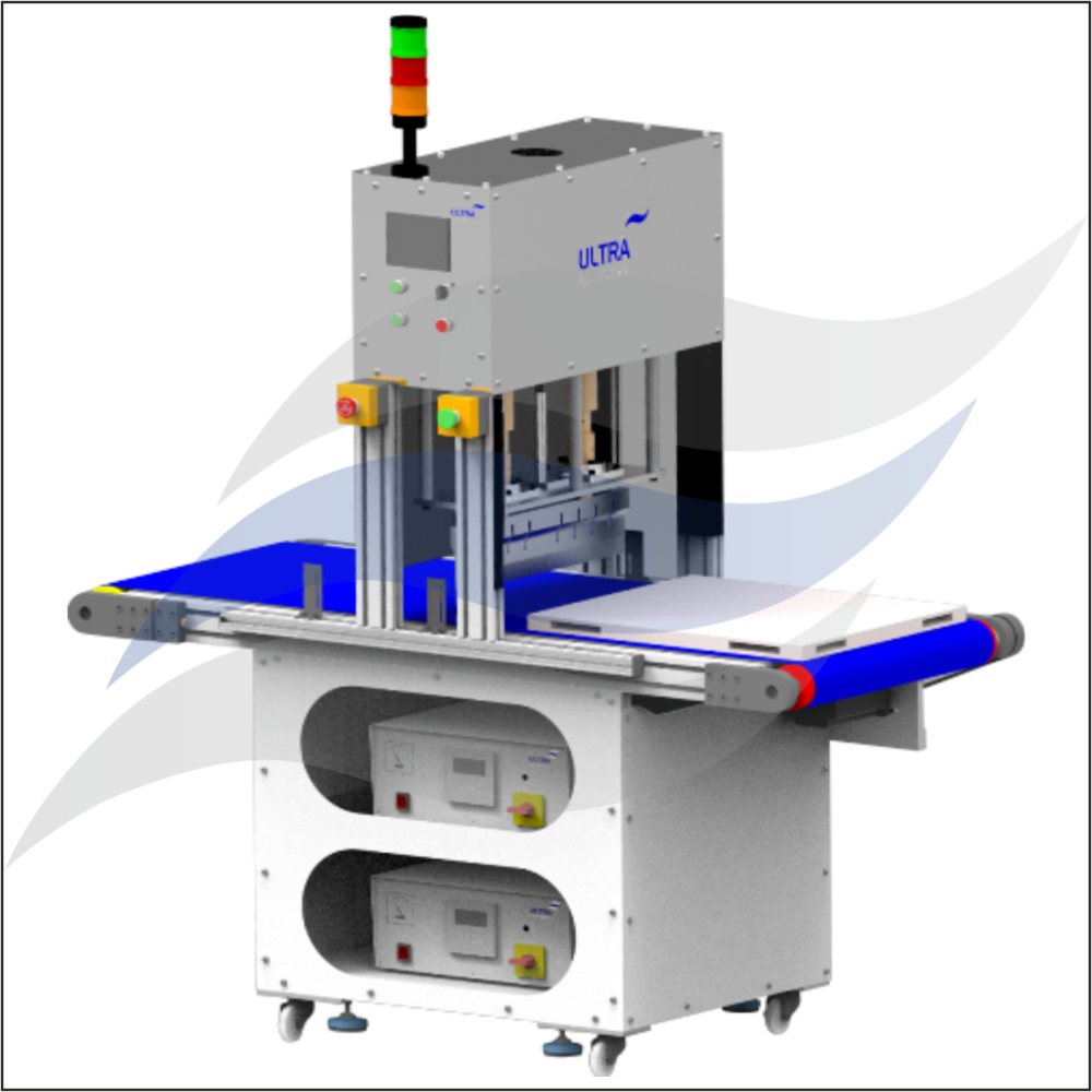 Bhakarwadi Ultrasonic Cutting Machine - Color: White