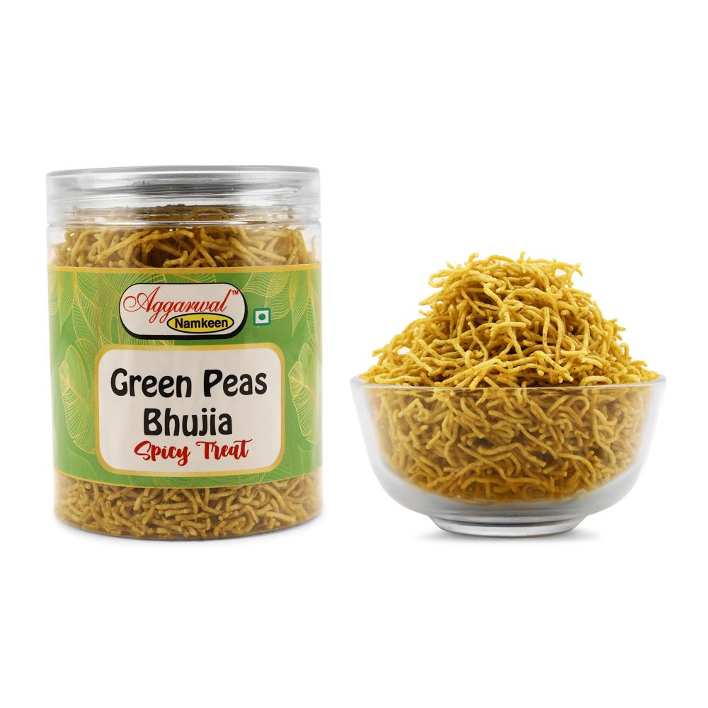 Green Peas Spicy Treat Bhujiya - Feature: No Artificial Colors Or Flavors