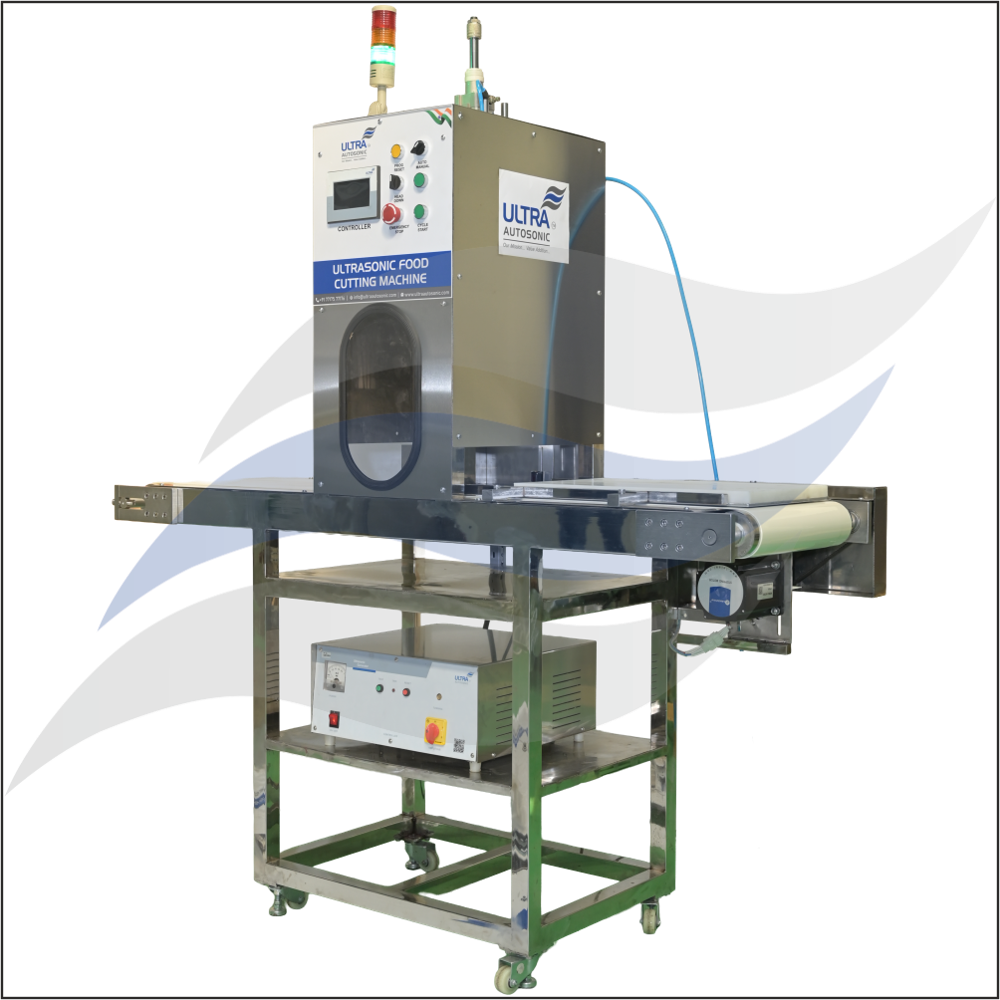 High-Speed Ultrasonic Roll Cutting Machine - Color: Silver