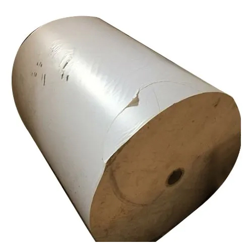 16 Inch Poly Coated Paper Roll - Color: White